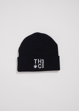 AFENDS Unisex Rolled Up - Beanie - Black - Afends unisex rolled up   beanie   black a216606 blk os