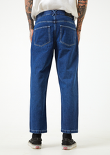 AFENDS Mens Ninety Twos - Denim Relaxed Jean - Original Rinse - Afends mens ninety twos   denim relaxed jean   original rinse