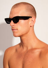 AFENDS Unisex Clementine - Sunglasses - Gloss Black - Afends unisex clementine   sunglasses   gloss black 