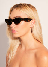 AFENDS Unisex Clementine - Sunglasses - Brown Shell - Afends unisex clementine   sunglasses   brown shell 
