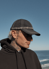 AFENDS Mens Bound - Six Panel Cap - Black - Afends mens bound   six panel cap   black 