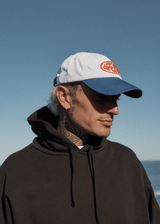 AFENDS Mens Frogga - Six Panel Cap - White - Afends mens frogga   six panel cap   white 