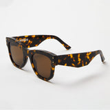 AFENDS Unisex Premium OG - Sunglasses - Brown Shell - Afends unisex premium og   sunglasses   brown shell 