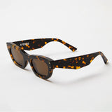 AFENDS Unisex Clementine - Sunglasses - Brown Shell - Afends unisex clementine   sunglasses   brown shell 