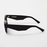 AFENDS Unisex Clementine - Sunglasses - Gloss Black - Afends unisex clementine   sunglasses   gloss black 