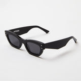 AFENDS Unisex Clementine - Sunglasses - Gloss Black - Afends unisex clementine   sunglasses   gloss black 