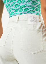 AFENDS Womens Seventy Three'S - Corduroy Short - Off White - Afends womens seventy three's   corduroy short   off white