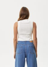 AFENDS Womens Lilo - Button Up Top - Natural - Afends womens lilo   button up top   natural 