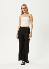 AFENDS Womens Birkin - Flares - Black - Afends womens birkin   flares   black