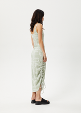 AFENDS Womens Paisley Muse - Maxi Dress - Eucalyptus - Afends womens paisley muse   maxi dress   eucalyptus 