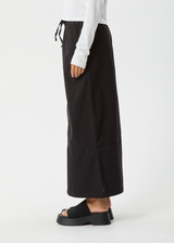 AFENDS Womens Fuji - Maxi Skirt - Black - Afends womens fuji   maxi skirt   black 