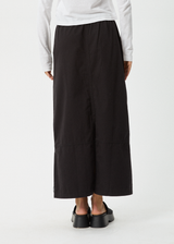 AFENDS Womens Fuji - Maxi Skirt - Black - Afends womens fuji   maxi skirt   black 