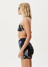 AFENDS Womens Under Pressure - Mini Skirt - Black - Afends womens under pressure   mini skirt   black 