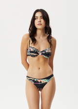 AFENDS Womens Astral - Bikini Top - Black - Afends womens astral   bikini top   black 