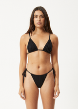 AFENDS Womens Isla - Bikini Bottom - Black - Afends womens isla   bikini bottom   black 