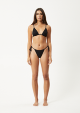 AFENDS Womens Isla - Bikini Bottom - Black - Afends womens isla   bikini bottom   black 