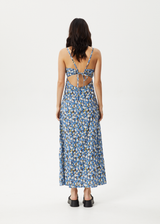 AFENDS Womens Petal - Maxi Dress - Lake Floral - Afends womens petal   maxi dress   lake floral 
