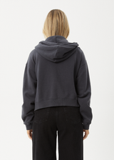 AFENDS Womens Portland - Zip - Stone Black - Afends womens portland   zip   stone black 