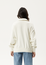 AFENDS Womens Ellie - Sweatshirt - Off White - Afends womens ellie   sweatshirt   off white 