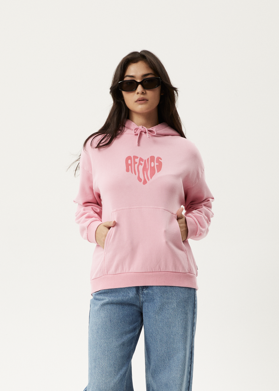 AFENDS Womens Mara - Hoodie - Powder Pink