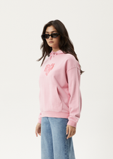 AFENDS Womens Mara - Hoodie - Powder Pink - Afends womens mara   hoodie   powder pink
