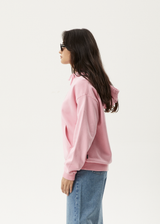AFENDS Womens Mara - Hoodie - Powder Pink - Afends womens mara   hoodie   powder pink