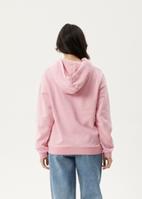 AFENDS Womens Mara - Hoodie - Powder Pink - Afends womens mara   hoodie   powder pink
