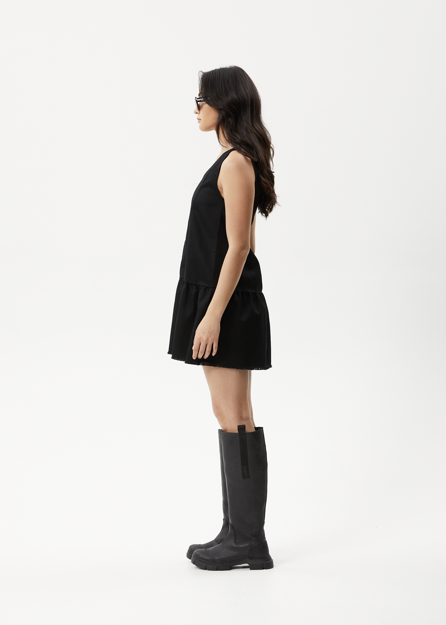 AFENDS Womens Carly - Mini Dress - Black 