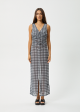 AFENDS Womens Asher - Sheer Maxi Dress - Black - Afends womens asher   sheer maxi dress   black 