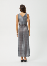 AFENDS Womens Asher - Sheer Maxi Dress - Black - Afends womens asher   sheer maxi dress   black 