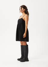 AFENDS Womens Maison - Mini Dress - Black - Afends womens maison   mini dress   black 