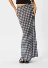 AFENDS Womens Asher - Sheer Maxi Skirt - Black - Afends womens asher   sheer maxi skirt   black 