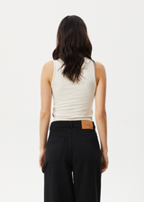 AFENDS Womens Pulse - Tank Top - Moonbeam - Afends womens pulse   tank top   moonbeam 