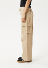 AFENDS Womens Apprentice - Cargo Pant - Taupe - Afends womens apprentice   cargo pant   taupe