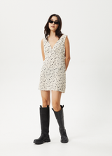 AFENDS Womens Rooney - Mini Dress - Sesame - Afends womens rooney   mini dress   sesame 