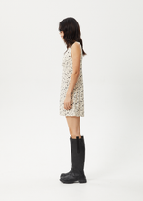 AFENDS Womens Rooney - Mini Dress - Sesame - Afends womens rooney   mini dress   sesame 