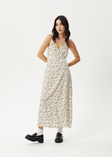 AFENDS Womens Rooney - Maxi Dress - Sesame - Afends womens rooney   maxi dress   sesame 