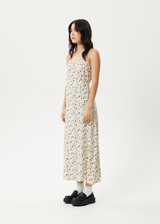 AFENDS Womens Rooney - Maxi Dress - Sesame - Afends womens rooney   maxi dress   sesame 