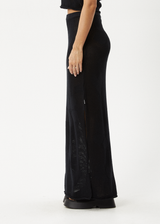 AFENDS Womens Riley - Knit Maxi Skirt - Black - Afends womens riley   knit maxi skirt   black 