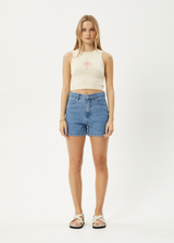 AFENDS Womens Sunny - Tank - Sand - Afends womens sunny   tank   sand 