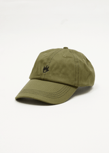 AFENDS Mens Core - Six Panel Cap - Military - Afends mens core   six panel cap   military