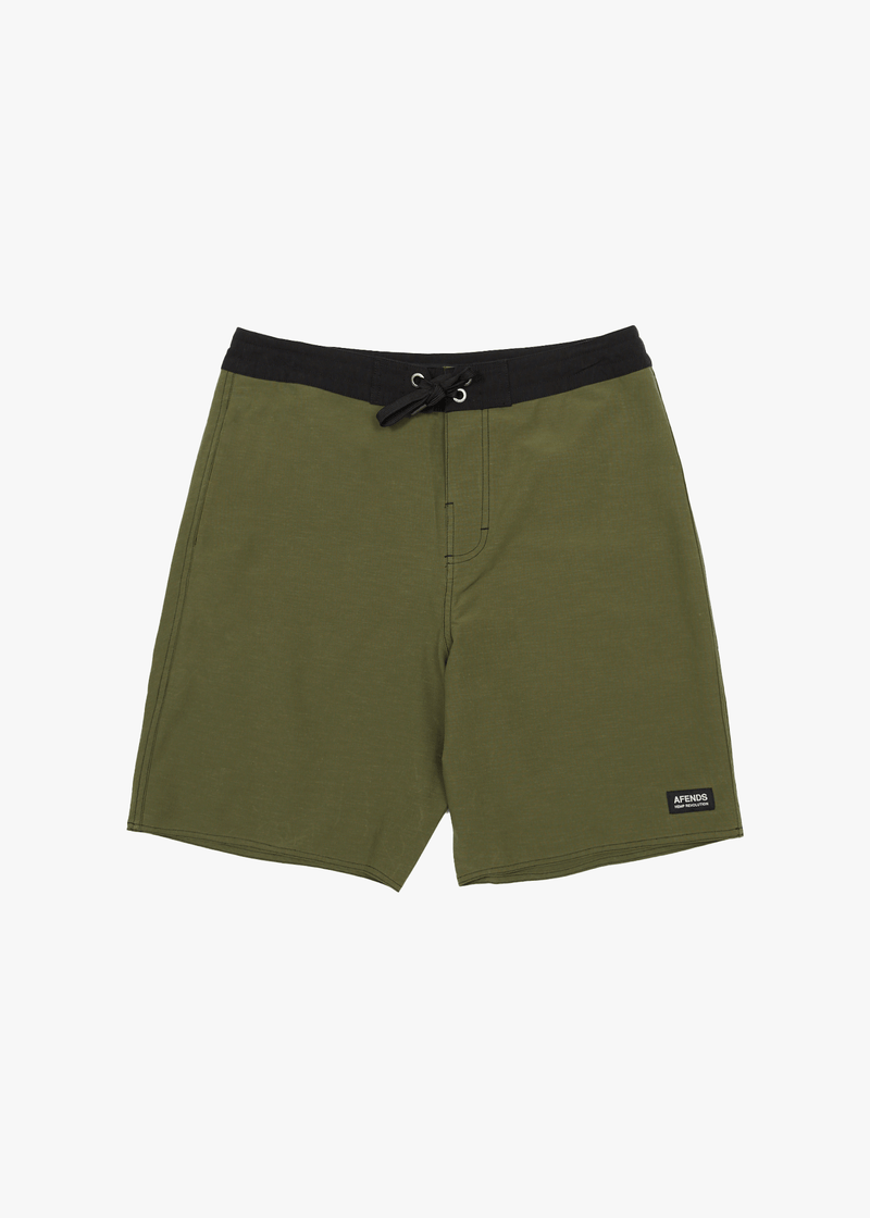AFENDS Mens Surf Related - Fixed Waist Boardshort 20
