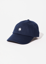 AFENDS Mens Core - Six Panel Cap - Navy - Afends mens core   six panel cap   navy
