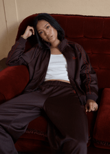 AFENDS Womens Avenue - Track Pant - Coffee - Afends womens avenue   track pant   coffee