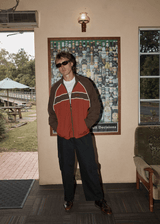 AFENDS Mens Spicy - Sports Spray Jacket - Burgundy - Afends mens spicy   sports spray jacket   burgundy