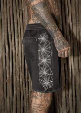 AFENDS Mens Webhead - Surf Related Boardshort 18