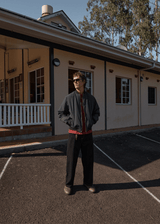 AFENDS Mens No More Bombs - Bomber Jacket - Black - Afends mens no more bombs   bomber jacket   black