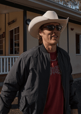 AFENDS Mens No More Bombs - Bomber Jacket - Black - Afends mens no more bombs   bomber jacket   black