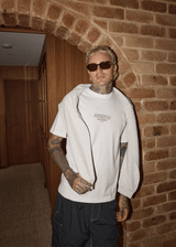 AFENDS Mens Ember - Retro Tee - White - Afends mens ember   retro tee   white