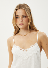 AFENDS Womens Marlow - Mini Dress - White - Afends womens marlow   mini dress   white 